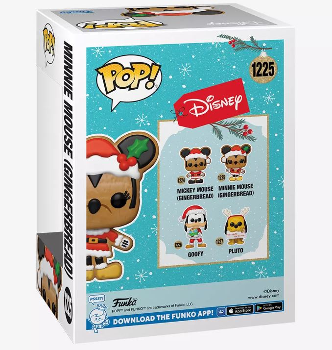 Funko POP! Disney - Holiday 2023 - Gingerbread Minnie Mouse (#1225)