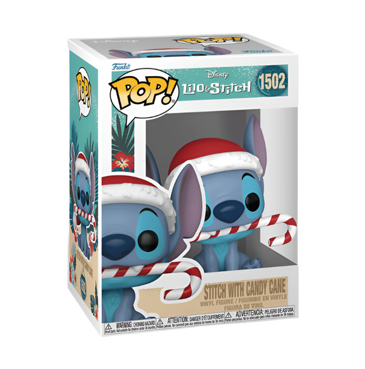 Funko POP! Disney - Holiday 2024 - Lilo & Stitch - Stitch with Candy Cane