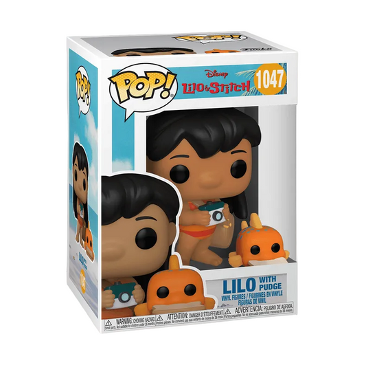 Funko POP! Disney - Lilo & Stitch - Lilo with Pudge (#1047)