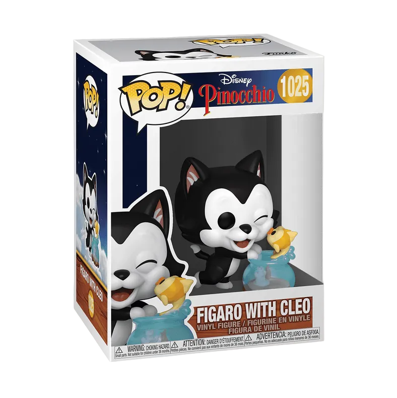 Funko POP! Disney - Pinocchio - Figaro with Cleo (#1025)