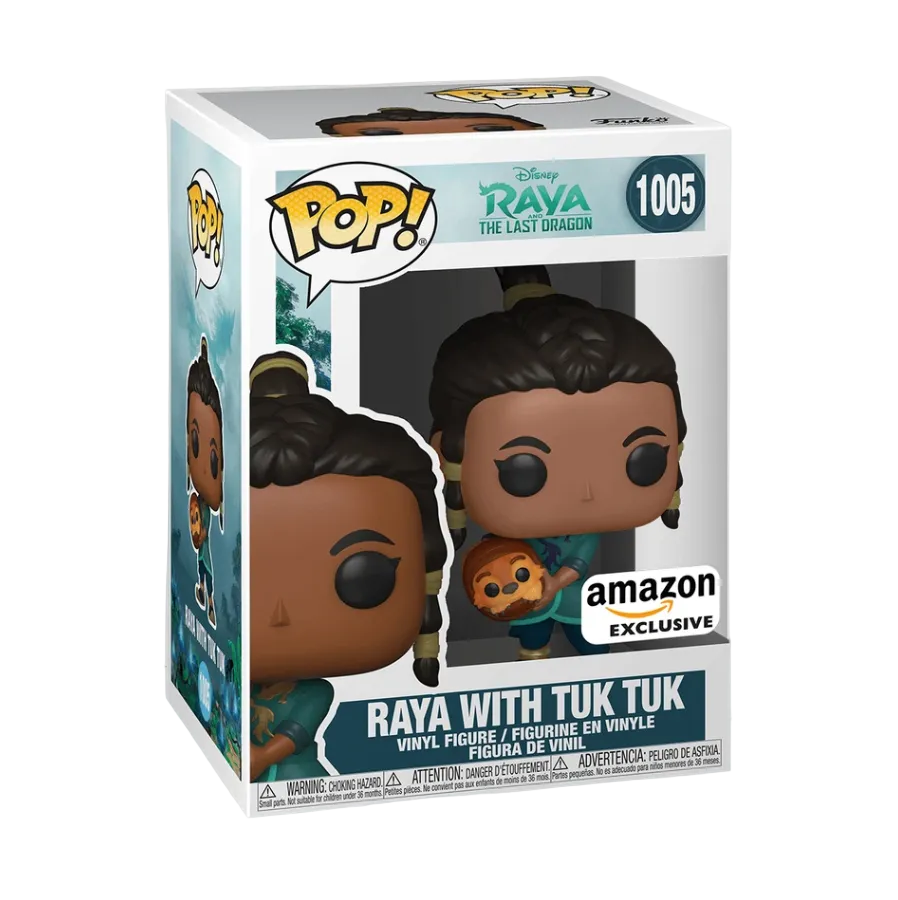 Funko POP! Disney - Raya and the Last Dragon - Raya with Tuk Tuk (#1005) - EXCLUSIVE