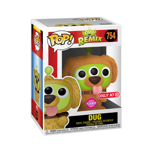 Funko POP! Disney - Remix - UP! - Alien as Dug - Flocked (#754) - EXCLUSIVE