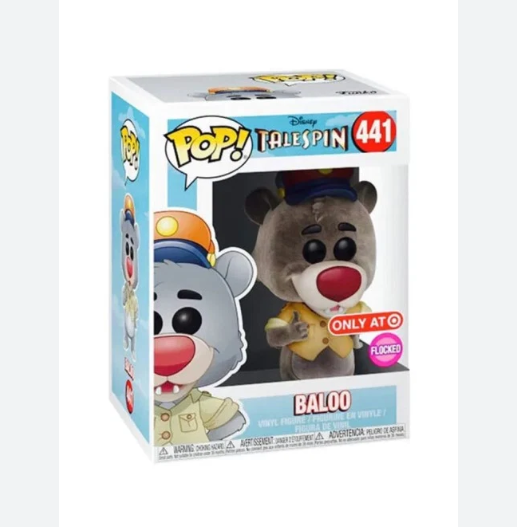 Funko POP! Disney - TaleSpin - Baloo - Flocked (#441) - EXCLUSIVE