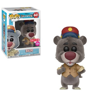 Funko POP! Disney - TaleSpin - Baloo - Flocked (#441) - EXCLUSIVE