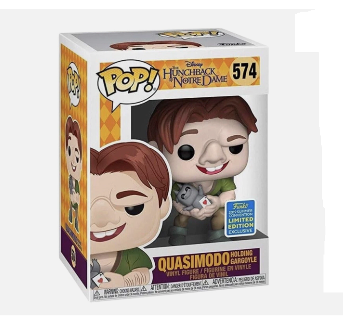 Funko POP! Disney - The Hunchback of Notre Dame - Quasimodo Holding Gargoyle (#574) - EXCLUSIVE