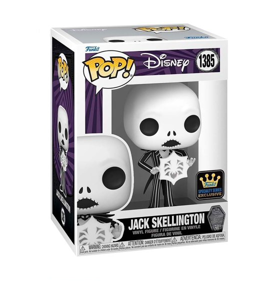 Funko POP! Disney - The Nightmare Before Christmas - Jack Skellington with Spider Snowflake (#1385) EXCLUSIVE