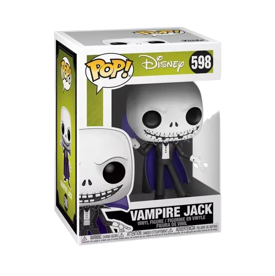 Funko POP! Disney - The Nightmare Before Christmas - Vampire Jack (#598)