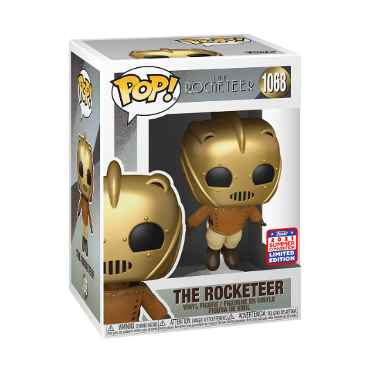 Funko POP! Disney - The Rocketeer - The Rocketeer (#1068) - 2021 Summer Convention Shared EXCLUSIVE