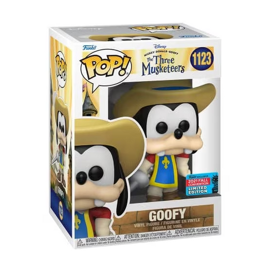 Funko POP! Disney - The Three Musketeers - Goofy (#1123) - 2021 Fall Convention Shared EXCLUSIVE