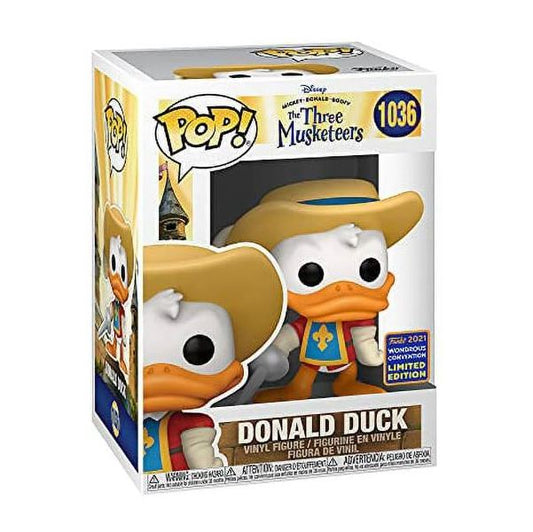 Funko POP! Disney - The Three Musketeers - Donald Duck (#1036) - 2021 WonderCon EXCLUSIVE