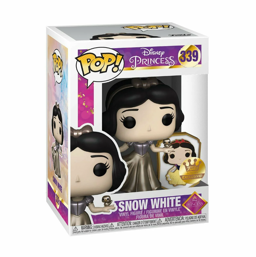Funko POP! Disney - Ultimate Princess - Gold Series - Snow White with Pin (#339) - EXCLUSIVE