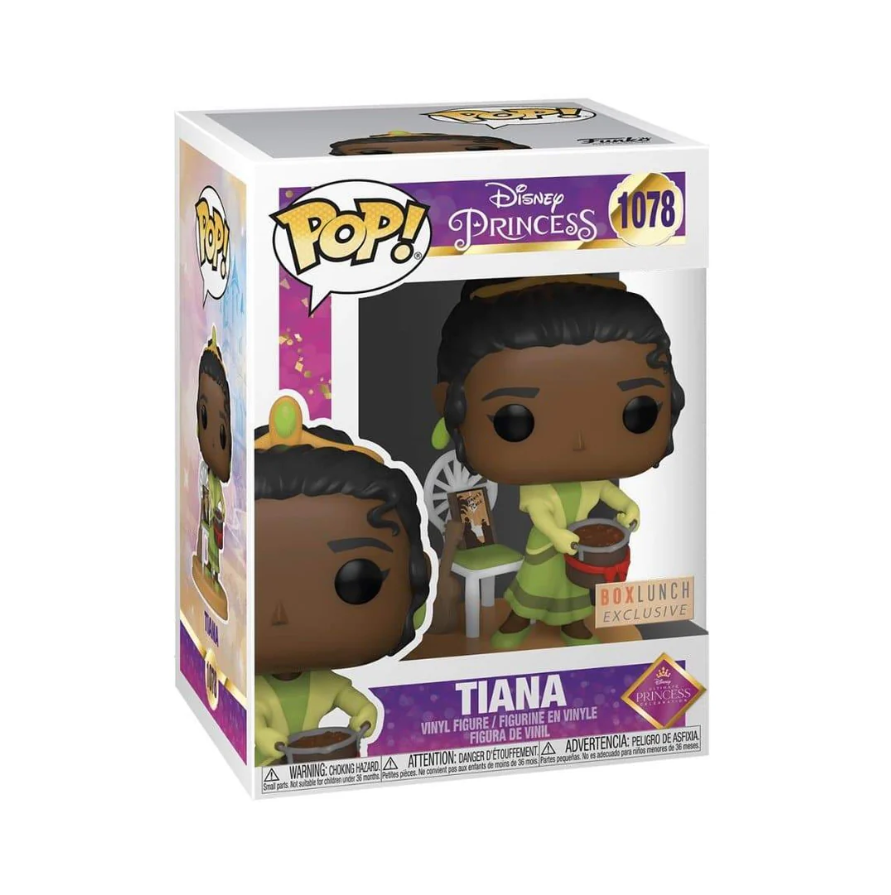 Funko POP! Disney - Ultimate Princess - Tiana with Gumbo Pot (#1078) - EXCLUSIVE