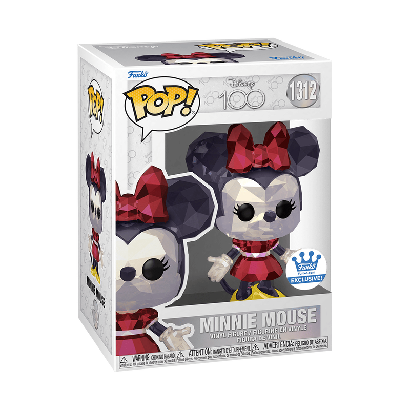 Funko POP! Disney100 - Minnie Mouse - Facet (#1312) - EXCLUSIVE