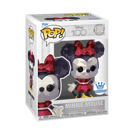 Funko POP! Disney100 - Minnie Mouse - Facet (#1312) - EXCLUSIVE