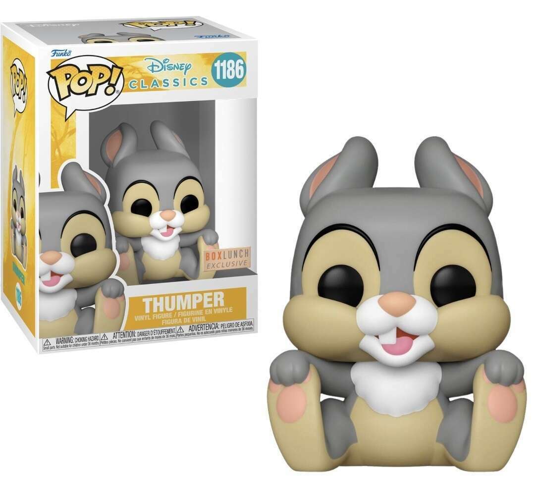 Funko POP Disney Classics Thumper 1186 EXCLUSIVE Miller Bros Toys funko-pop-disney-classics-thumper-1186-exclusive-miller-bros-toys