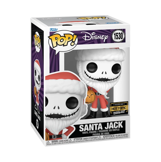 Funko POP! Disney - Holiday 2024 - The Nightmare Before Christmas - Santa Jack (#1530) EXCLUSIVE