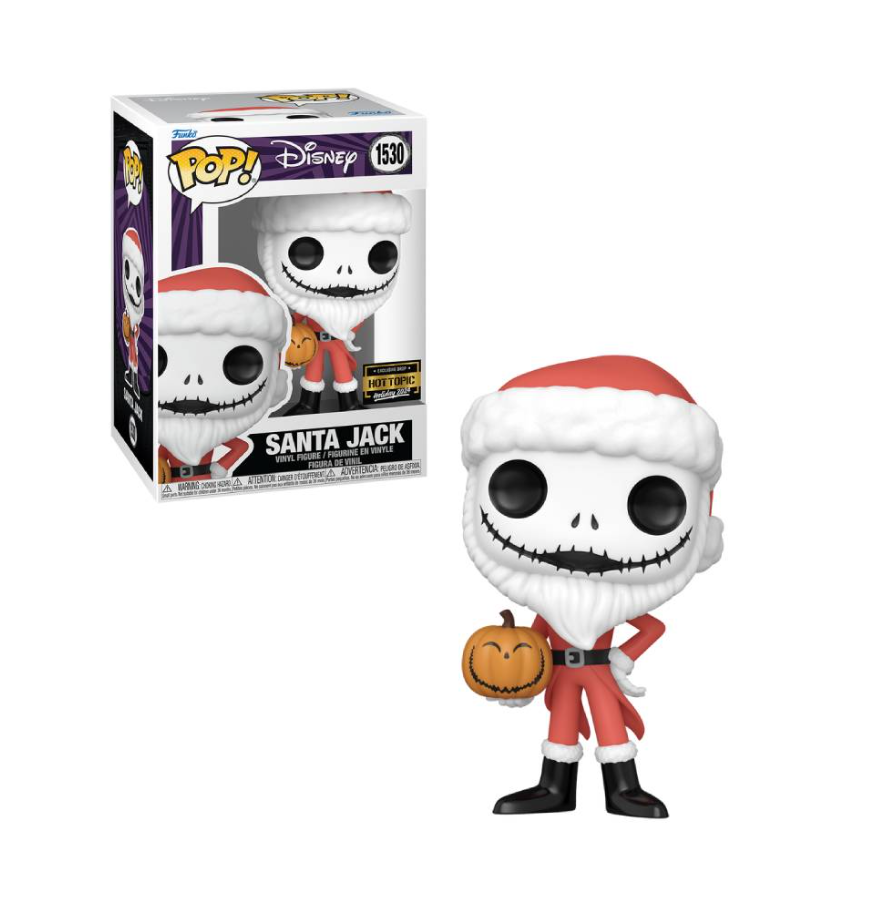 Funko POP! Disney - Holiday 2024 - The Nightmare Before Christmas - Santa Jack (#1530) EXCLUSIVE