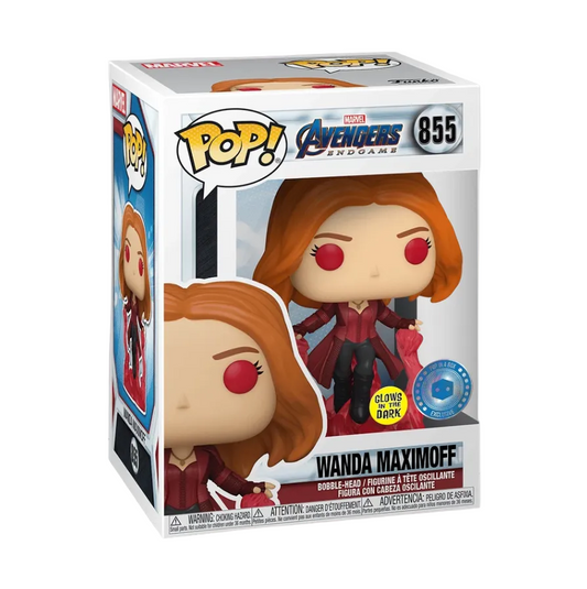 Funko POP! Marvel - Avengers Endgame - Wanda Maximoff - Glow (#855) - EXCLUSIVE
