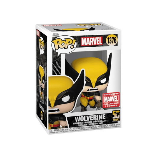 Funko POP! Marvel - Collector Corps - Wolverine - 50 Years (#1376) - EXCLUSIVE
