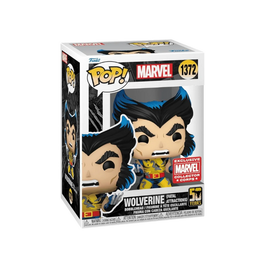 Funko POP! Marvel - Collector Corps - Wolverine - Fatal Attractions - 50 Years (#1372) - EXCLUSIVE