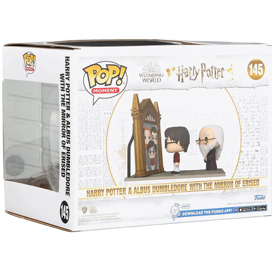 Funko POP! Moment - Harry Potter - Harry & Dumbledore with Mirror of Erised (#145) - EXCLUSIVE