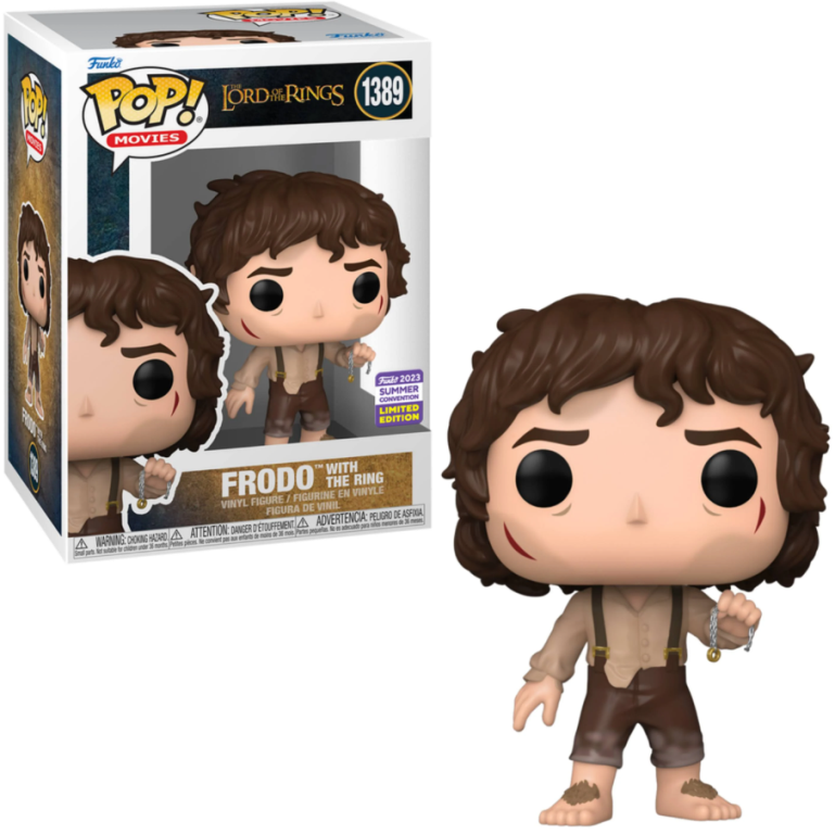 Funko POP! Movies - Lord of the Rings - Frodo with The Ring (#1389) - 2023 Summer Convention EXCLUSIVE