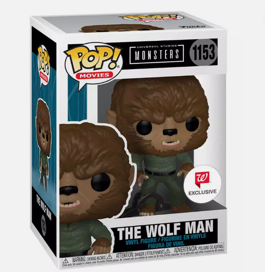 Funko POP! Movies - Universal Monsters - The Wolf Man (#1153) - EXCLUSIVE