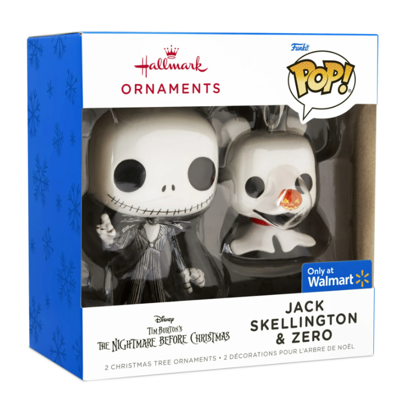 Funko POP! Ornament by Hallmark - Jack Skellington & Zero - EXCLUSIVE