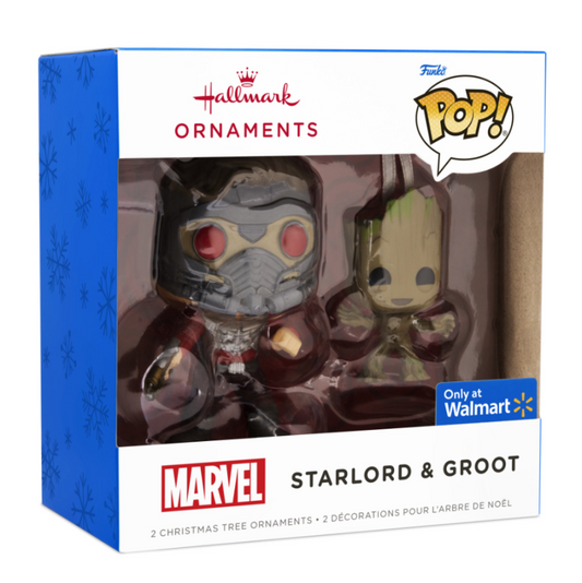 Funko POP! Ornament by Hallmark - Starlord & Groot - EXCLUSIVE