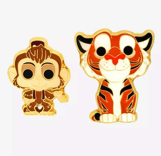 Collectible Pin - Funko POP! Disney - Aladdin - Abu & Rajah - EXCLUSIVE