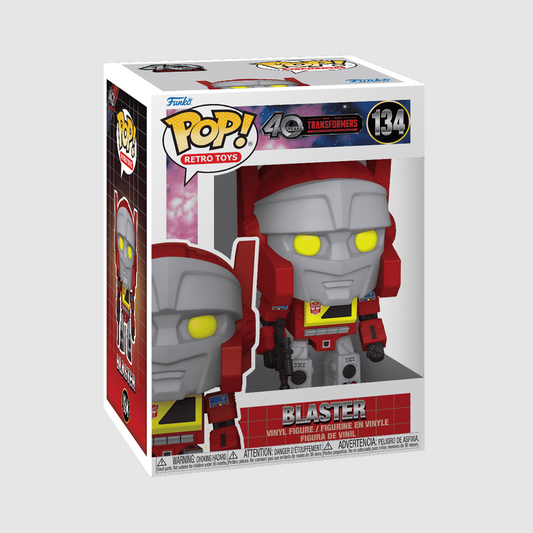 Funko POP! Retro Toys - Transformers - Blaster - Generation 1 (#134)