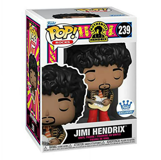 Funko POP! Rocks - Jimi Hendrix in Napoleonic Hussar Jacket (#239) - EXCLUSIVE