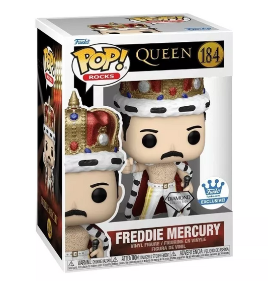 Funko POP! Rocks - Queen - Freddy Mercury - Diamond Glitter (#184) - EXCLUSIVE