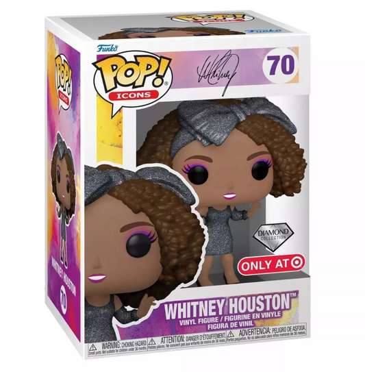 Funko POP! Rocks - Whitney Houston - Diamond Glitter (#70) - EXCLUSIVE