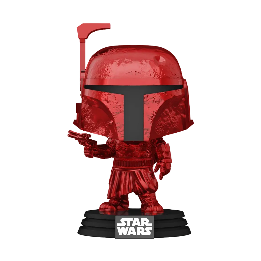 Funko POP! Star Wars - Boba Fett - Red Chrome (#462) - 2022 TargetCon EXCLUSIVE