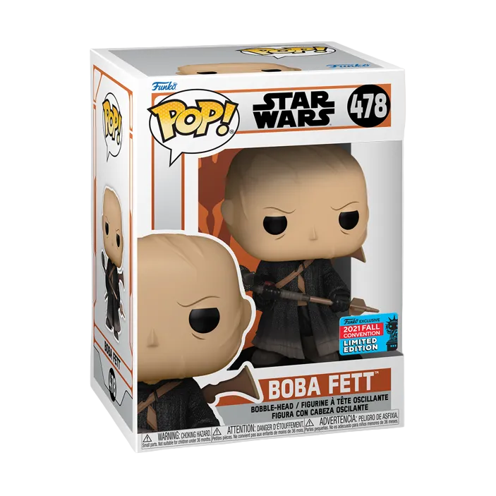 Funko POP! Star Wars - Boba Fett (#478) - 2021 Fall Convention EXCLUSIVE