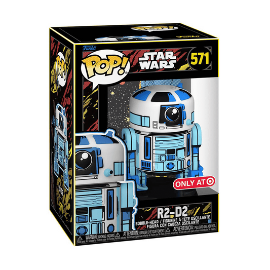 Funko POP! Star Wars - Retro Series - R2-D2 (#571) - EXCLUSIVE
