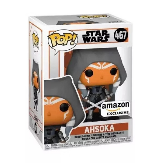 Funko POP! Star Wars - The Mandalorian - Hooded Ahsoka (#467) - EXCLUSIVE