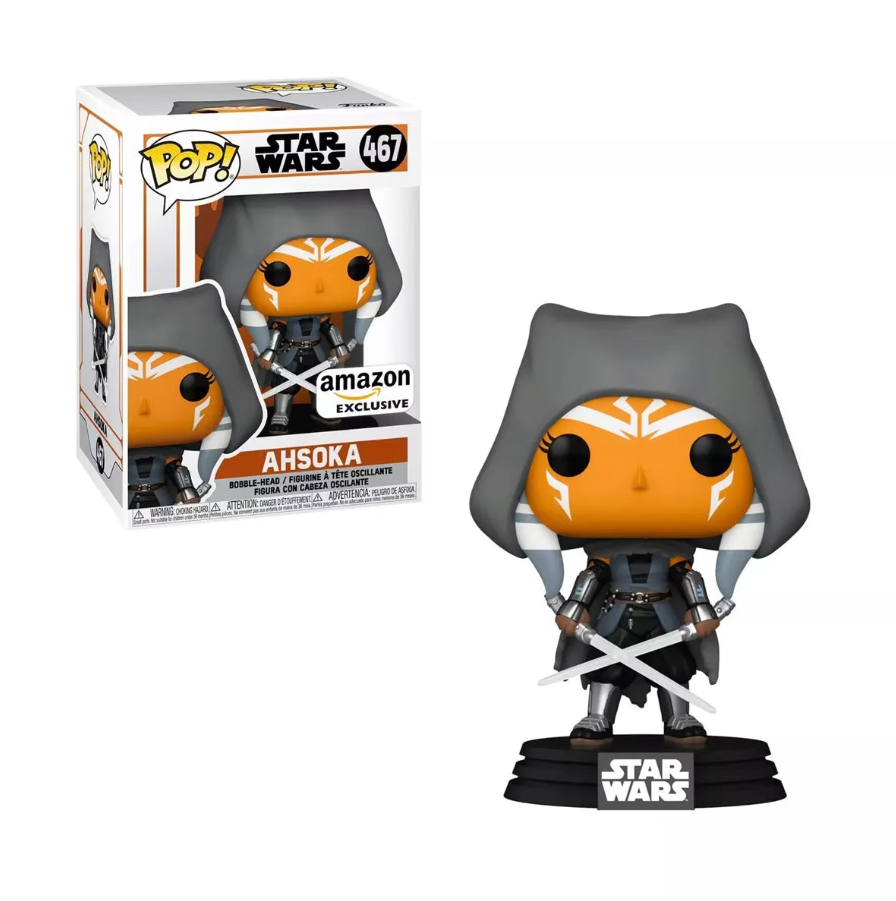 Funko POP! Star Wars - The Mandalorian - Hooded Ahsoka (#467) - EXCLUSIVE