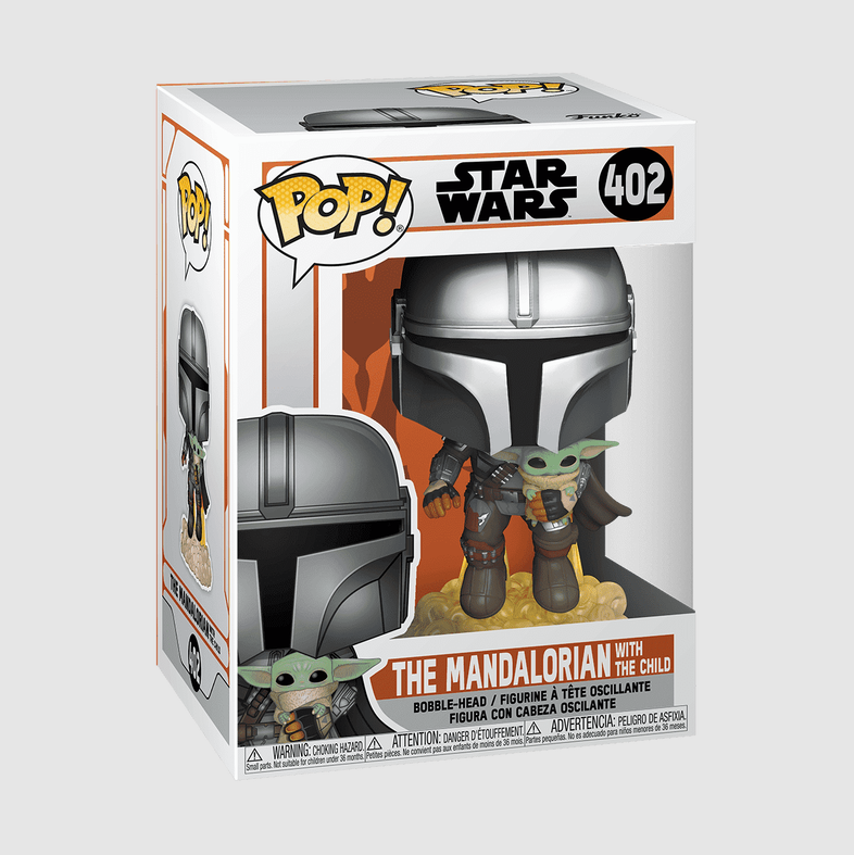 Funko POP! Star Wars - The Mandalorian - The Mandalorian with The Child (#402)