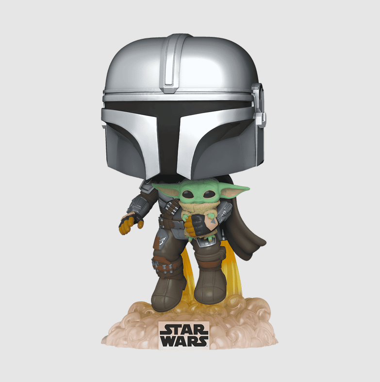 Funko POP! Star Wars - The Mandalorian - The Mandalorian with The Child (#402)