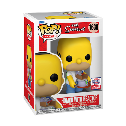 Funko POP! Television - The Simpsons - Homer with Reactor (#1630) - EXCLUSIVE