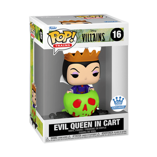 Funko POP! Trains - Disney Villains - Evil Queen in Cart (#16) - EXCLUSIVE