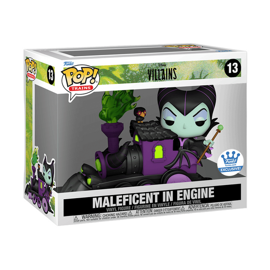 Funko POP! Trains - Disney Villains - Maleficent in Engine (#13) - EXCLUSIVE