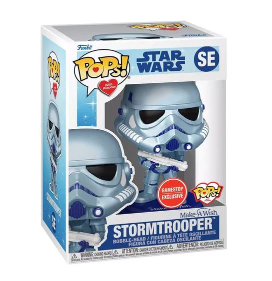 Funko POPS! With Purpose - Star Wars - Stormtrooper (#SE) - Make-A-Wish EXCLUSIVE