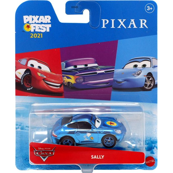 Mattel - Pixar Fest 2021 - Cars - Metallic Sally - Die-Cast Vehicle - 1:55 Scale (Copy)
