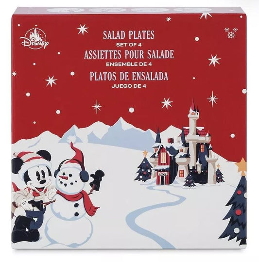 Plate Set - Disney - Walt's Holiday Lodge (2021) - Set of 4