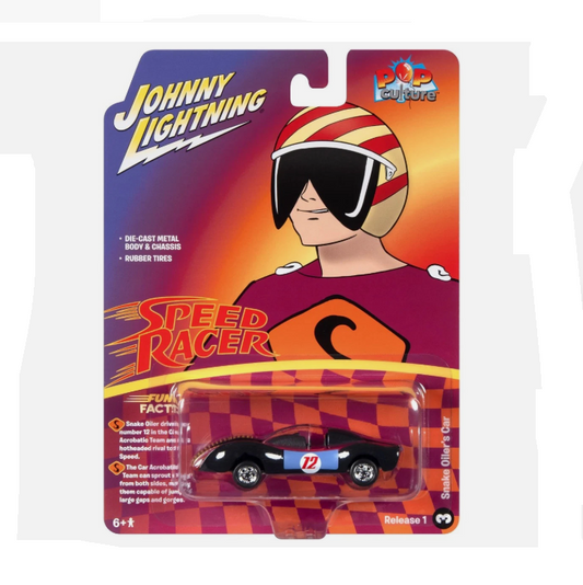 Johnny Lightning - Pop Culture - Speed Racer - Snake Oiler's Car (2023 Release 1 - #3)