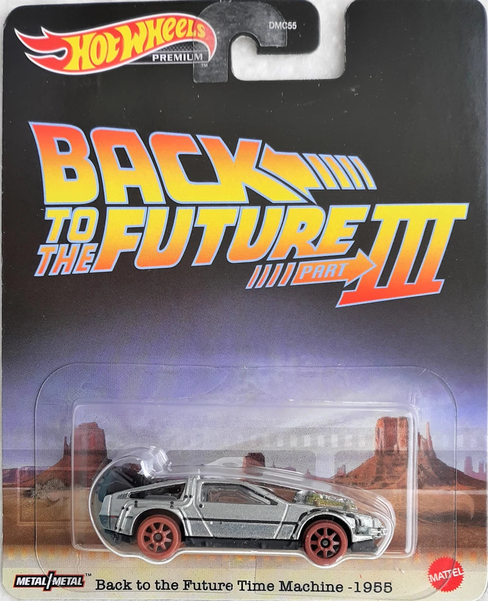 Hot Wheels - Premium - Back to the Future Part III - Time Machine - 1955