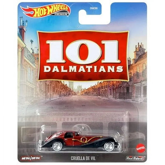 Hot Wheels - Premium - Disney - 101 Dalmatians - Cruella De Vil